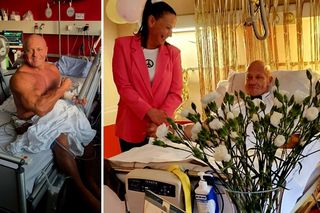 Niecodzienny ślub w szpitalu! Sportowiec po wypadku i jego ukochana powiedzieli sobie tak