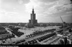 Pałac Kultury i Nauki w Warszawie na archiwalnych  fotografiach (1962 r.)