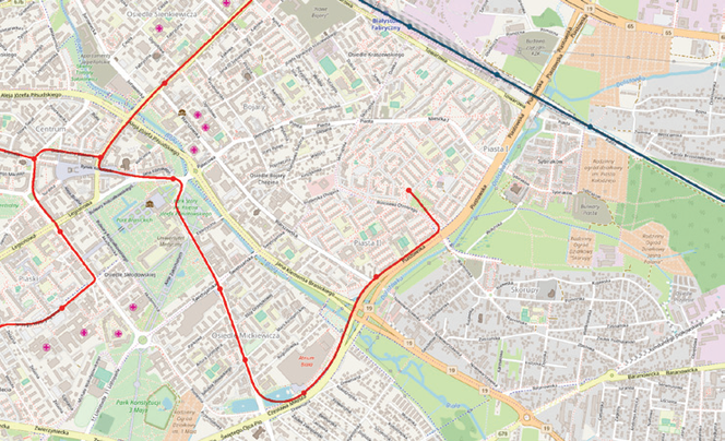 Białystok – dzielnice wschodnie