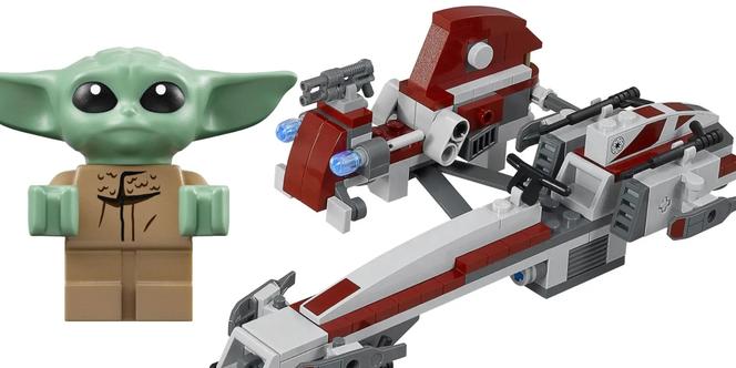 LEGO Grogu BARC Speeder Escape