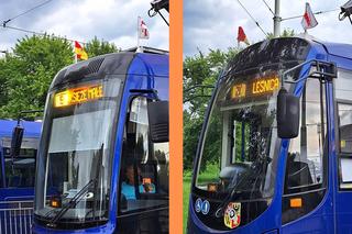 Ukraińskie flagi znikają z wrocławskich tramwajów 