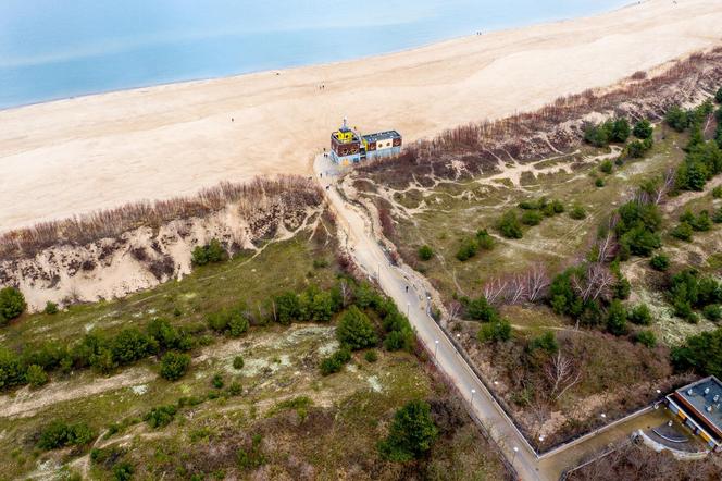 Plaża na gdańskich Stogach