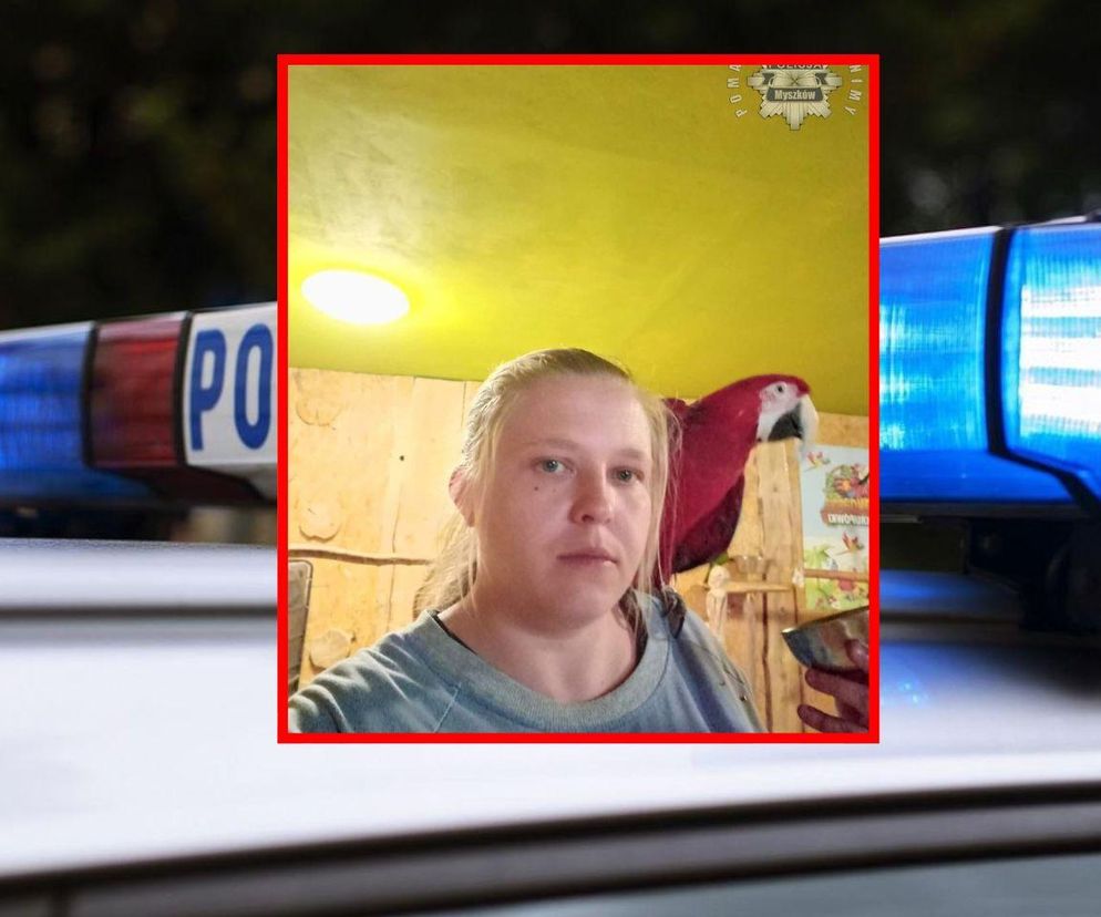 Zaginięcie Marty Gromady z Myszkowa. Służby użyły psów do poszukiwań zaginionej kobiety
