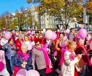 Marsz Różowej Wstążki w Szczecinie