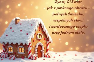 Kartka świąteczna na Boże Narodzenie