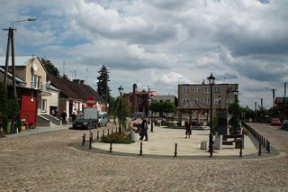Rynek w Czerwińsku nad Wisłą