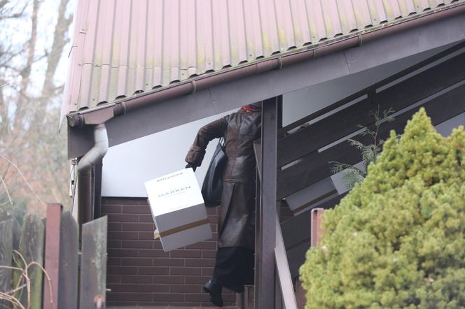 Sylwia Wysocka z komornikiem do bylego