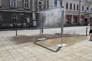 Tarnów walczy z tropikalnymi upałami. W mieście pojawiły się kurtyny wodne