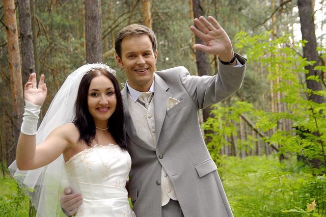 Tak wyglądał ślub Elki i Stefana w serialu "M jak miłość"