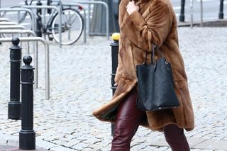 Grażyna Szapołowska lubi miękkie futerka