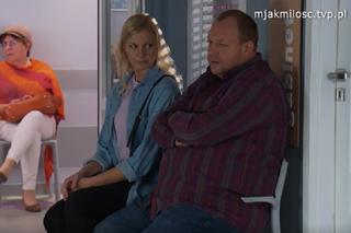 M jak miłość. Jagoda (Katarzyna Kołeczek), Tadeusz (Bartłomiej Nowosielski)