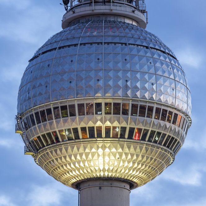 Wieża telewizyjna, Berlin (Niemcy, dawna NRD)