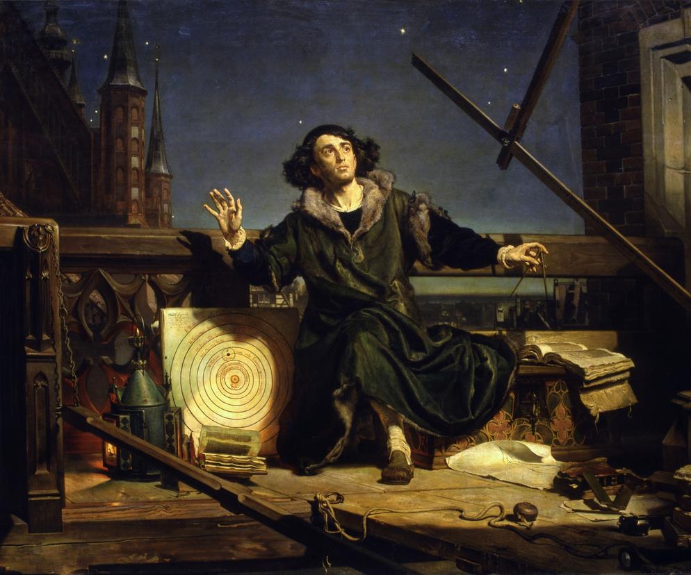 Obraz Jana Matejki z Kopernikiem