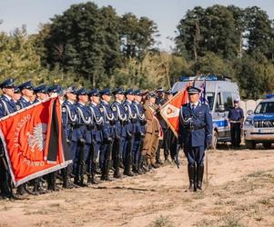 Wzruszające pożegnanie komendanta policji w Pułtusku. Zabrała go niespodziewana choroba [ZDJĘCIA]