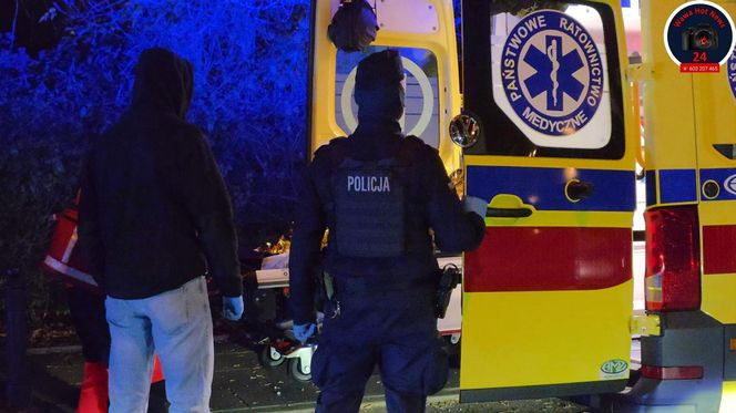 Furiat szalał na Mokotowie. Zrzucał meble na samochody