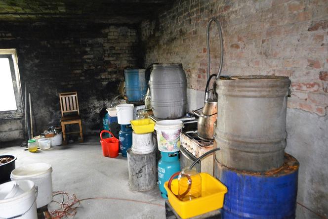 Wytwórnia nielegalnego alkoholu zlikwidowana