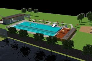 Basen w Lubsku. Wizualizacja