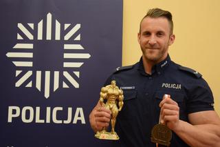 Policjant z Tarnowskich Gór mistrzem Polski kulturystów