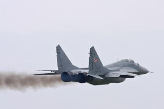 Tajemnicza kradzież części do MiG-29 na Wegrzech