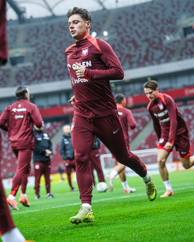 Trening Reprezentacji Polski w piłce nożnej