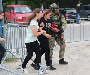 Ćwiczenia policyjnych kontrterrorystów w Warszawie