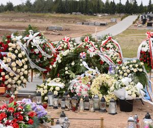 Polski żołnierz zginął w USA. Przejmujące sceny na pogrzebie Rafała
