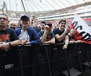 Koncert AC/DC w Warszawie (4.07.2025) - część druga. Organizatorem koncertu jest Live Nation