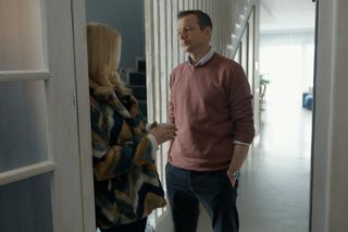 Barwy szczęścia, odcinek 3196: Karolina (Marta Dąbrowska), Bruno (Lesław Żurek)