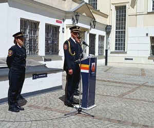 Ślubowanie nowego komendanta Straży Miejskiej w Grudziądzu