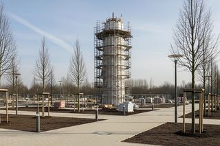 Tężnia solankowa w Łomży. Inwestycja budzi emocje i nie tylko