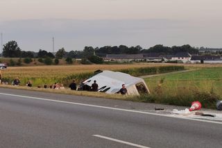 Groźny wypadek na A4 w woj. opolskim