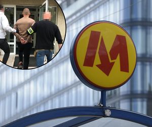 Awantura na stacji metra w Warszawie. 39-latek groził kobiecie i uderzył mężczyznę