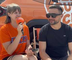 Wakacyjny patrol Eska Summer City na olsztyńskiej Plaży Miejskiej