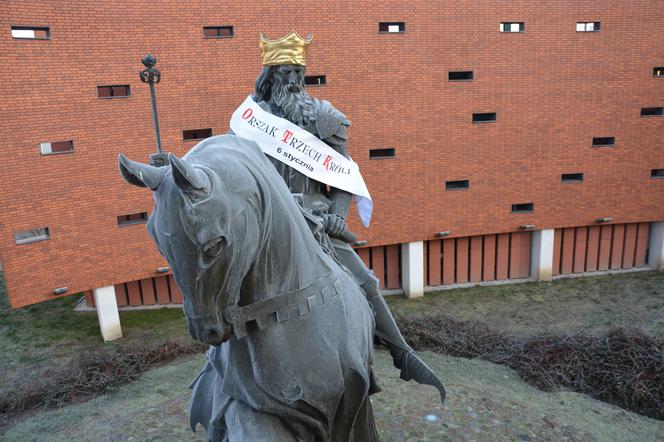 Kazimierz Wielki czeka na Orszak Trzech Króli