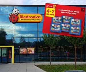 Polacy ruszyli na Biedronkę! Masło i cukier w gratisie znikają ze sklepowych półek