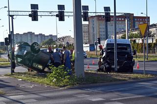 Kolizja na skrzyżowaniu ul. Przyjaciół Żołnierza i Duńskiej