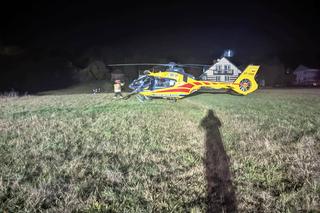 Cieniawa. Nie żyje młody motocyklista. Zderzył się czołowo z koparką