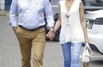 Jacek Rozenek i Maria Samuel