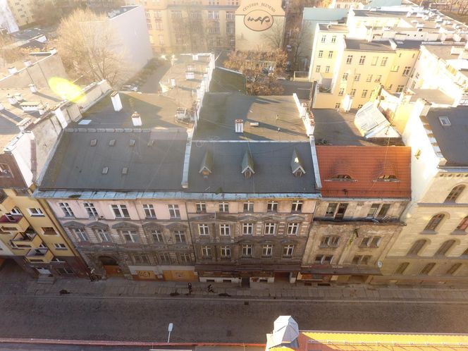 Kamienice przy ul. Dworcowej 1, 1a i 1b we Wrocławiu.