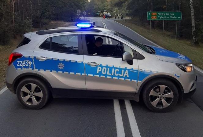 Cybulice Małe. To ZABÓJSTWO? Zepchnął z drogi motocykl i uciekł! [ZDJĘCIA]