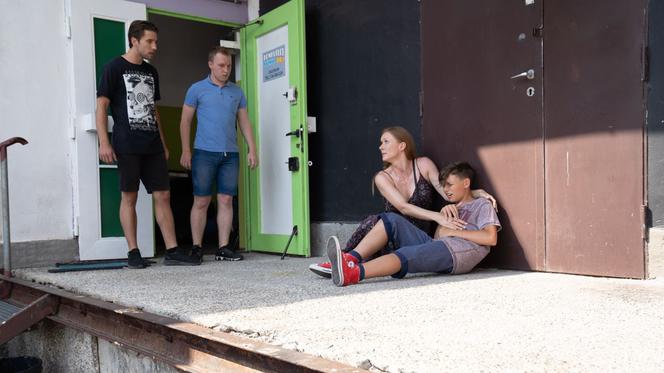 Na dobre i na złe, odcinek 720. Wiktoria (Katarzyna Dąbrowska), Jędrek (Iwo Wiciński)