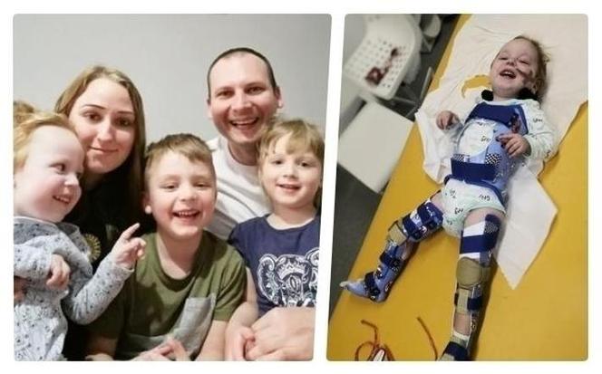Śląskie: Marcelinka i Maksiu mogą stracić ukochanego brata. 3-letni Wiktorek walczy o życie
