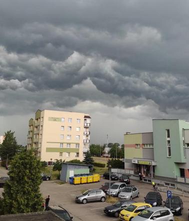 Burza w Białymstoku i woj. podlaskim [24.06.2021]