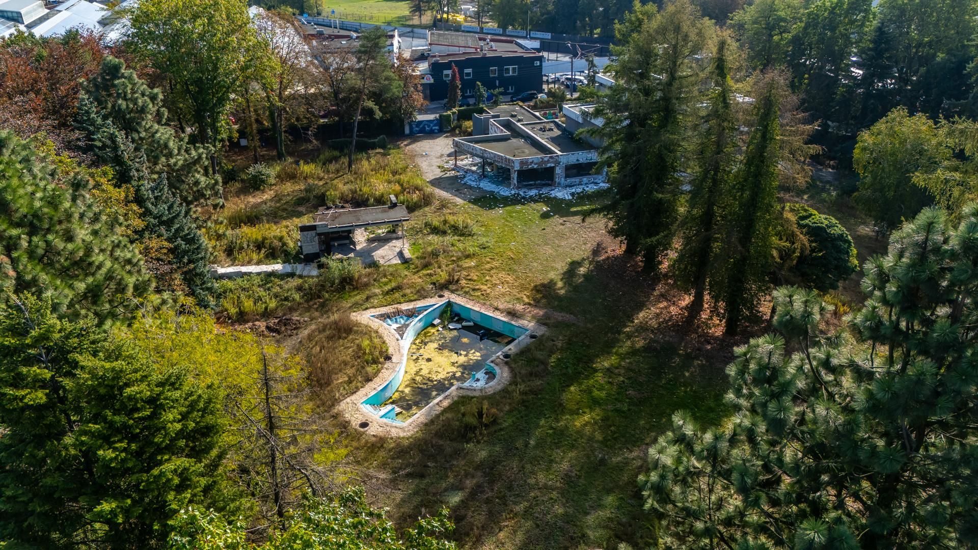 Opuszczona willa przy Ryżowej 72 w Warszawie