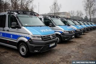 Nowe furgonetki świętokrzyskich policjantów