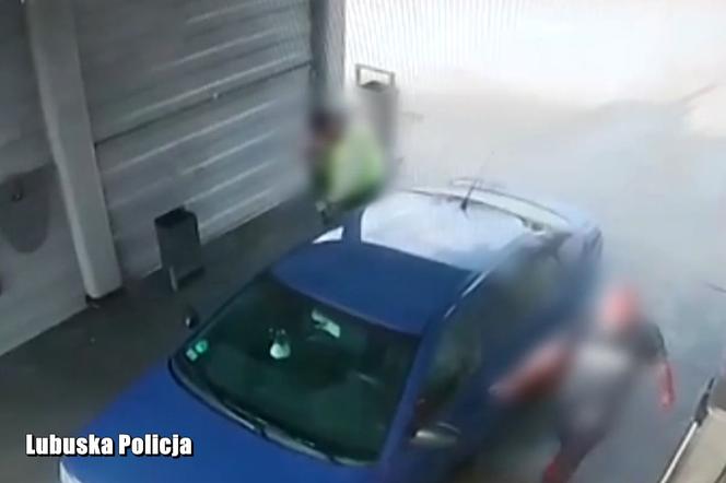 Mało brakowało, a zmyłby się z jego autem. Próba kradzieży na myjni we Wschowie