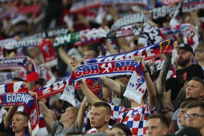 Górnik Zabrze zmierzył się z Rakowem Częstochowa. Kibice na trybunach dopisali