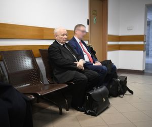 Kaczyński spotkał się z Brejzą przed sądem