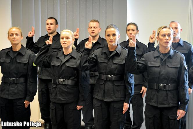 Ślubowanie policjantów