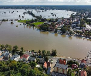 Fala kulminacyjna przepływa przez województwo lubuskie. Tak wygląda Krosno Odrzańskie